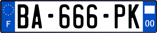 BA-666-PK