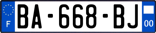 BA-668-BJ