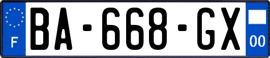BA-668-GX