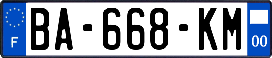 BA-668-KM