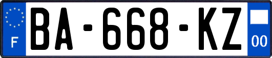 BA-668-KZ