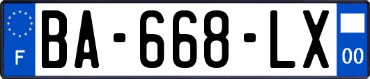 BA-668-LX