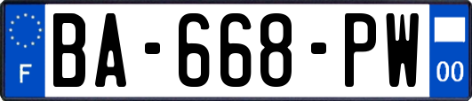 BA-668-PW