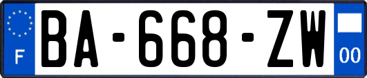 BA-668-ZW