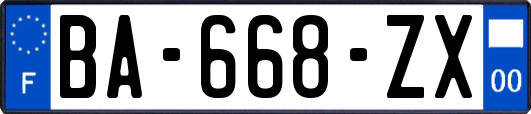 BA-668-ZX