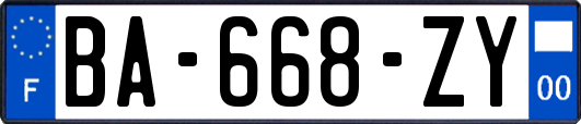 BA-668-ZY