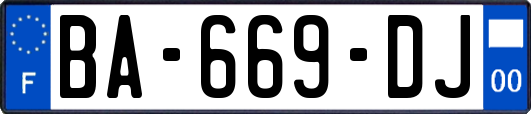 BA-669-DJ