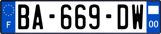 BA-669-DW