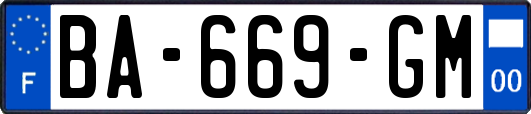 BA-669-GM