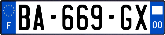 BA-669-GX