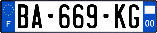 BA-669-KG