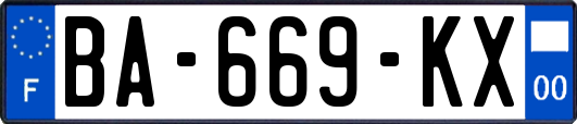 BA-669-KX