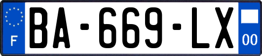 BA-669-LX