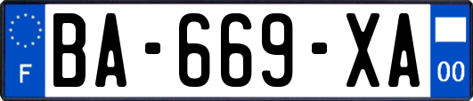 BA-669-XA