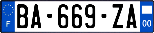 BA-669-ZA