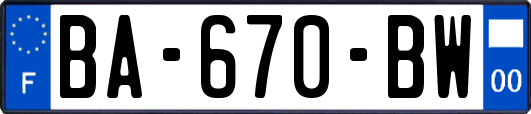 BA-670-BW