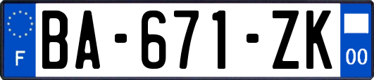 BA-671-ZK