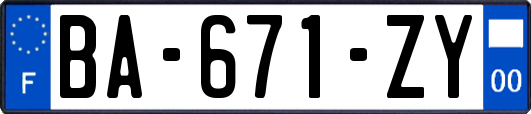 BA-671-ZY