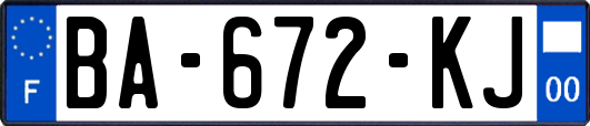 BA-672-KJ