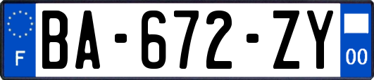 BA-672-ZY