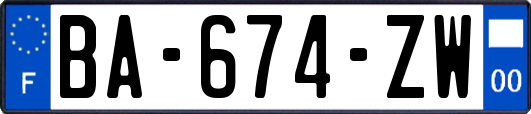 BA-674-ZW