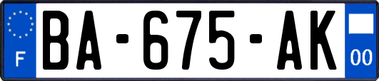 BA-675-AK