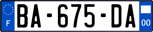 BA-675-DA