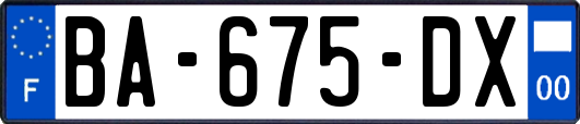 BA-675-DX