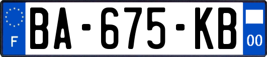 BA-675-KB