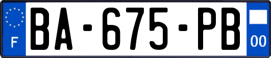 BA-675-PB