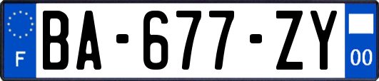 BA-677-ZY