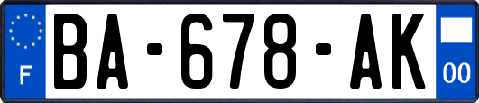 BA-678-AK