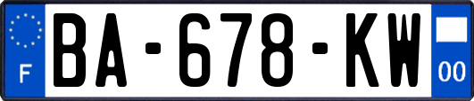 BA-678-KW
