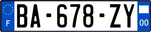 BA-678-ZY