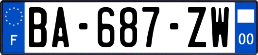 BA-687-ZW