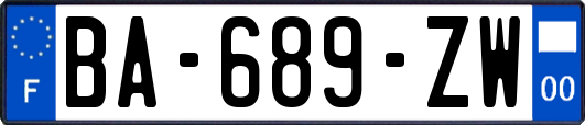 BA-689-ZW