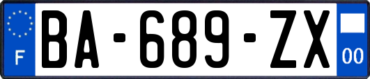 BA-689-ZX