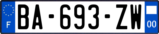 BA-693-ZW