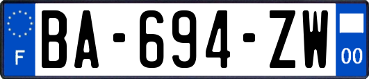 BA-694-ZW