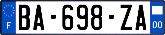 BA-698-ZA