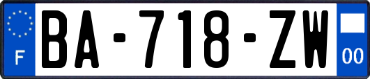 BA-718-ZW