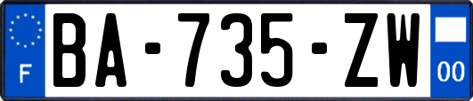 BA-735-ZW