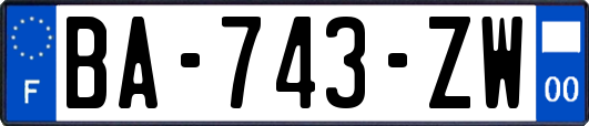 BA-743-ZW