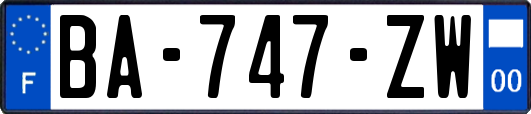 BA-747-ZW