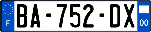 BA-752-DX