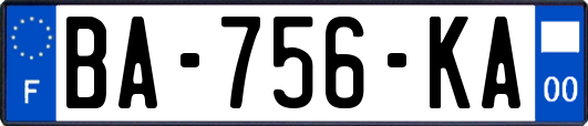 BA-756-KA