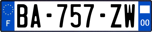 BA-757-ZW