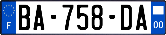 BA-758-DA