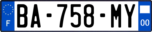 BA-758-MY