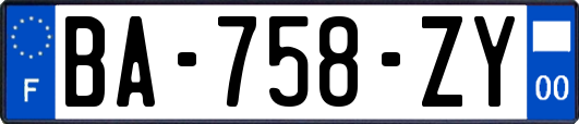 BA-758-ZY